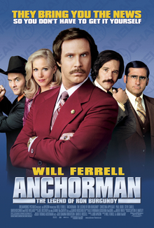 ტელეწამყვანი: ლეგენდა რონ ბურგუნდიზე / Anchorman: The Legend of Ron Burgundy