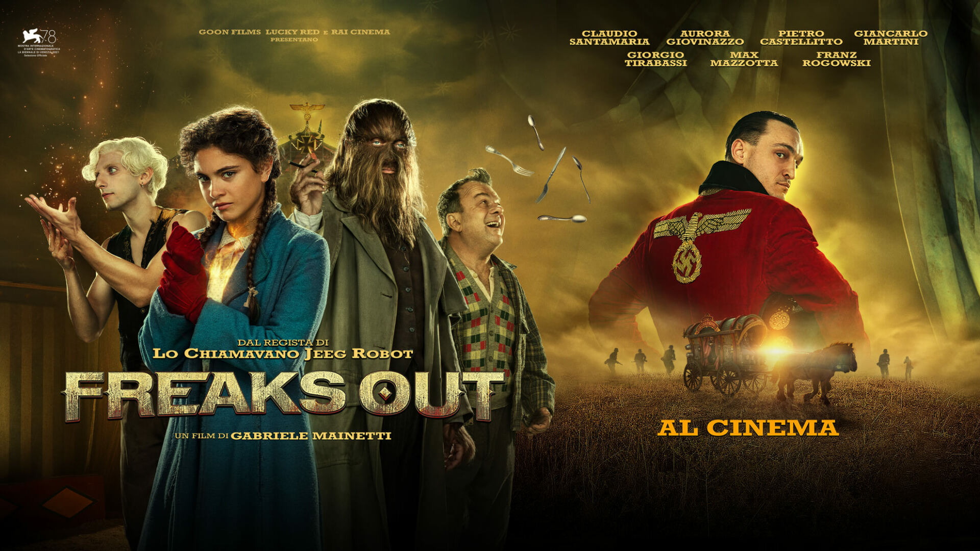 სასოწარკვეთილი ფრიკები / Freaks Out სასოწარკვეთილი ფრიკები / Freaks Out